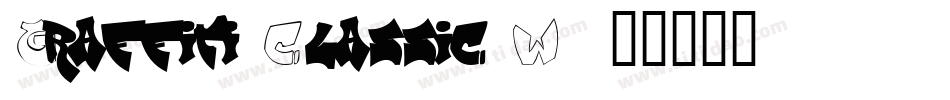 Graffiti Classic W01字体转换